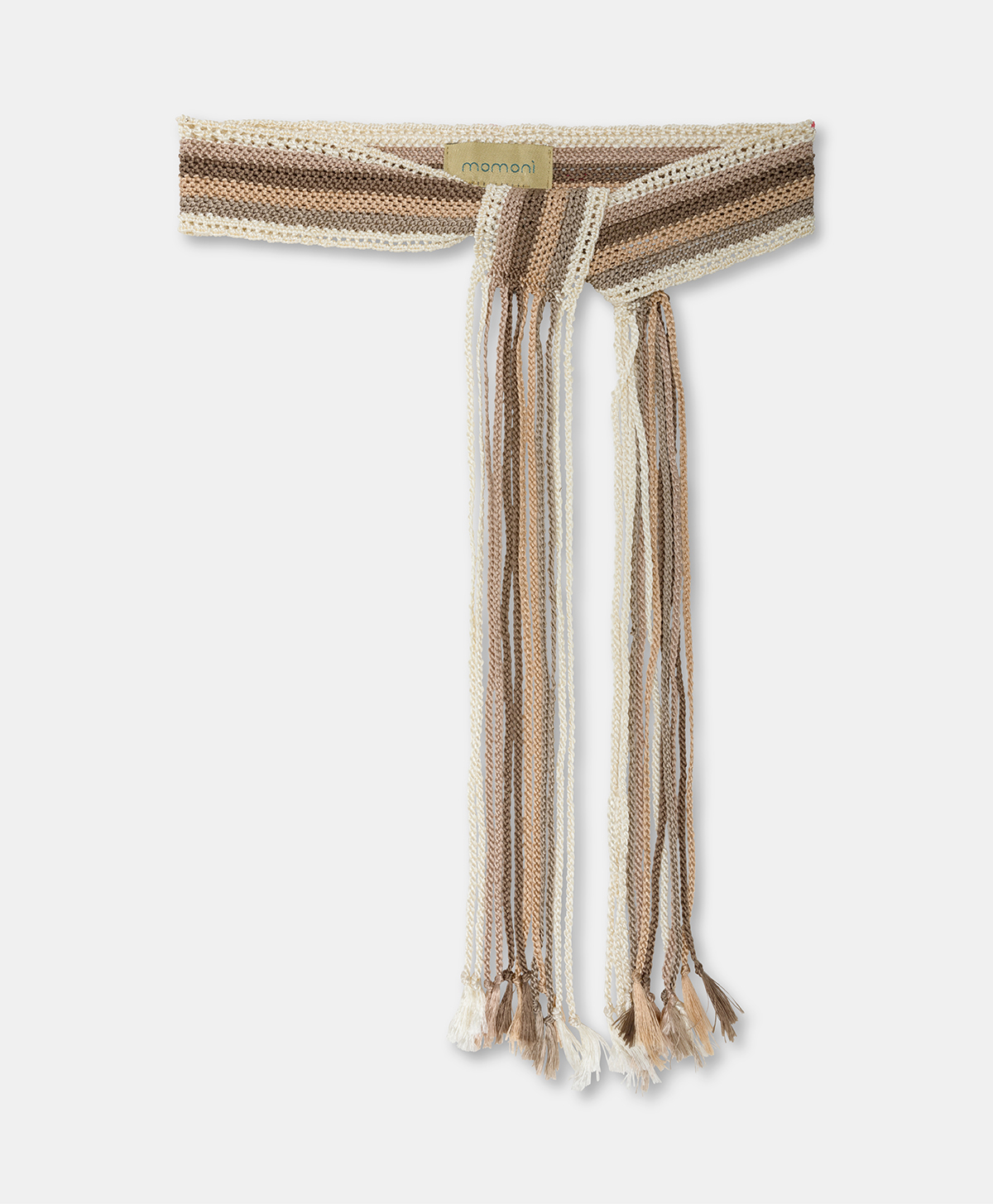 JOSE MULTISTRIPE BELT - MULTICOLOR CREAM - Shoes and accessories - Momonì