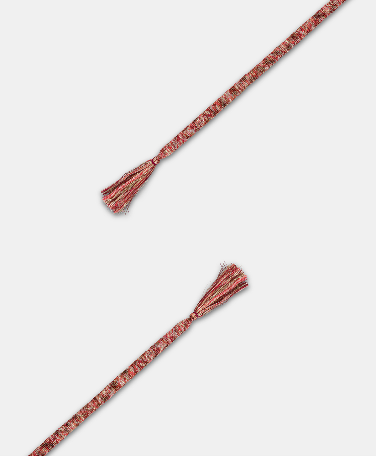 NUCIFERA BELT IN LUREX - MULTICOLOR CORAL - Shoes and accessories - Momonì