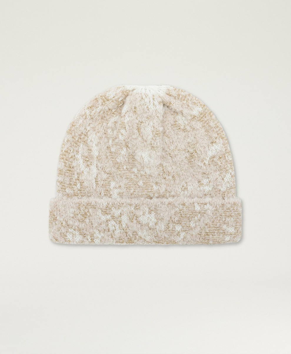 CAPPELLO COSMOS IN JAQUARD - BEIGE - Shoes and accessories - Momonì