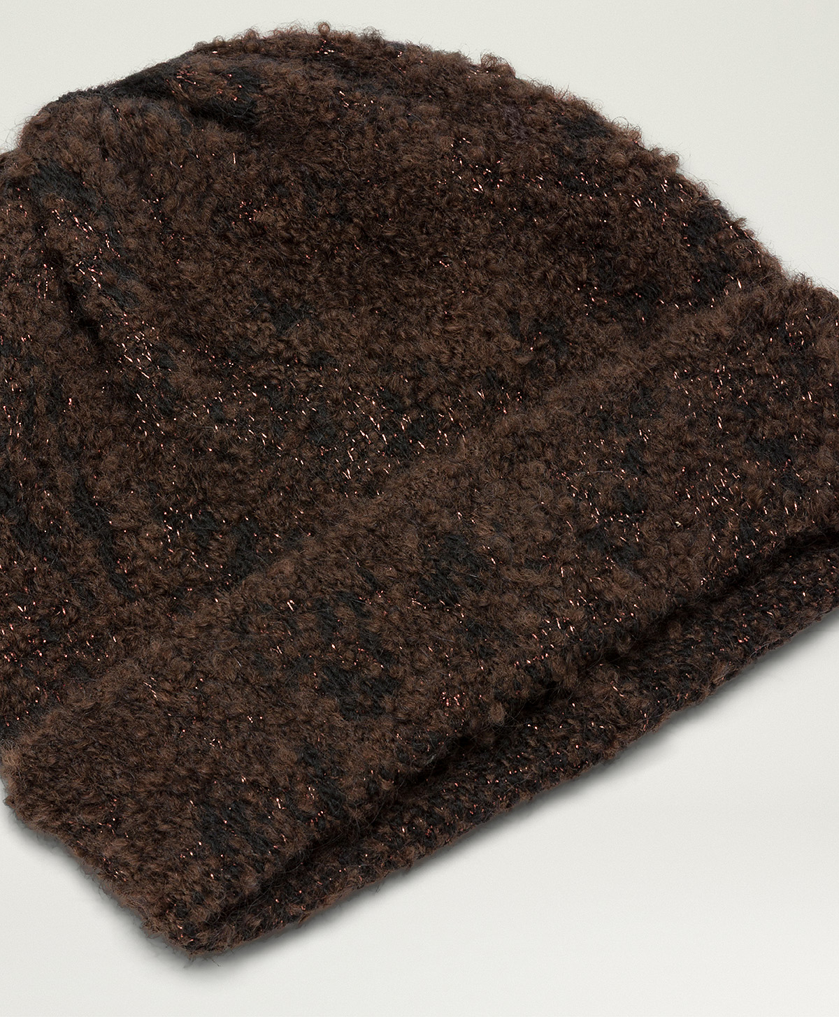 SOMBRERO COSMOS DE JACQUARD - CHOCOLATE - Momonì
