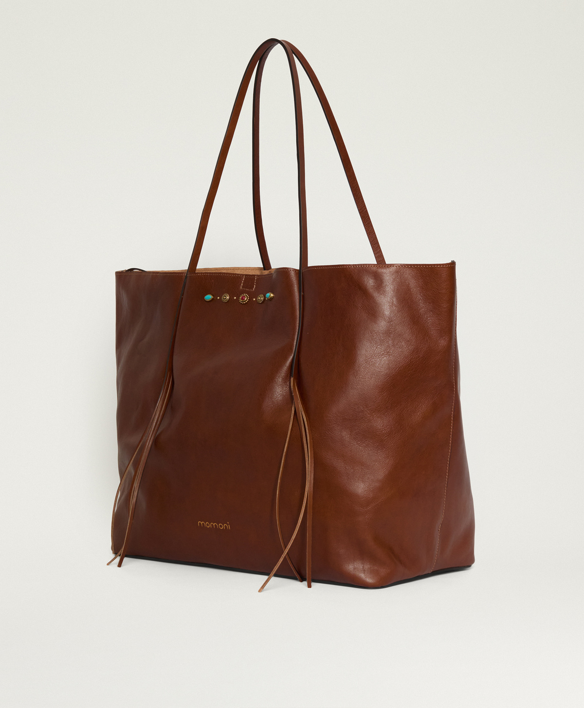 BORSA MOMONI WILLY IN PELLE - CUOIO - Momonì