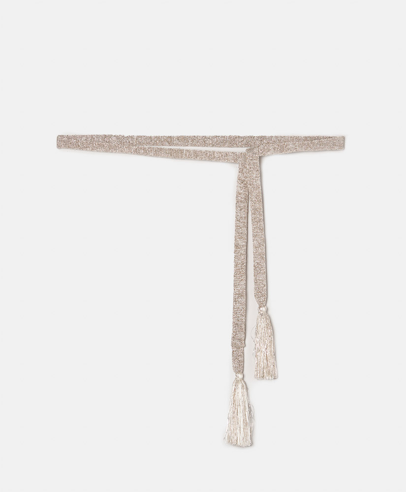CINTURA ONTANO IN LUREX - LIME - Momonì