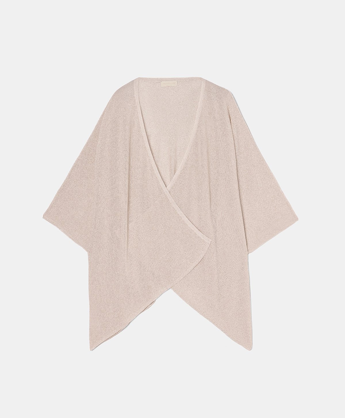 CARDIGAN DIVINA EN VISCOSE ET LUREX -  HUILE - Momonì