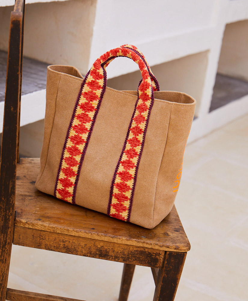 BORSA PETIT SUNDAY IN CANVAS  - COCCIO - Momonì