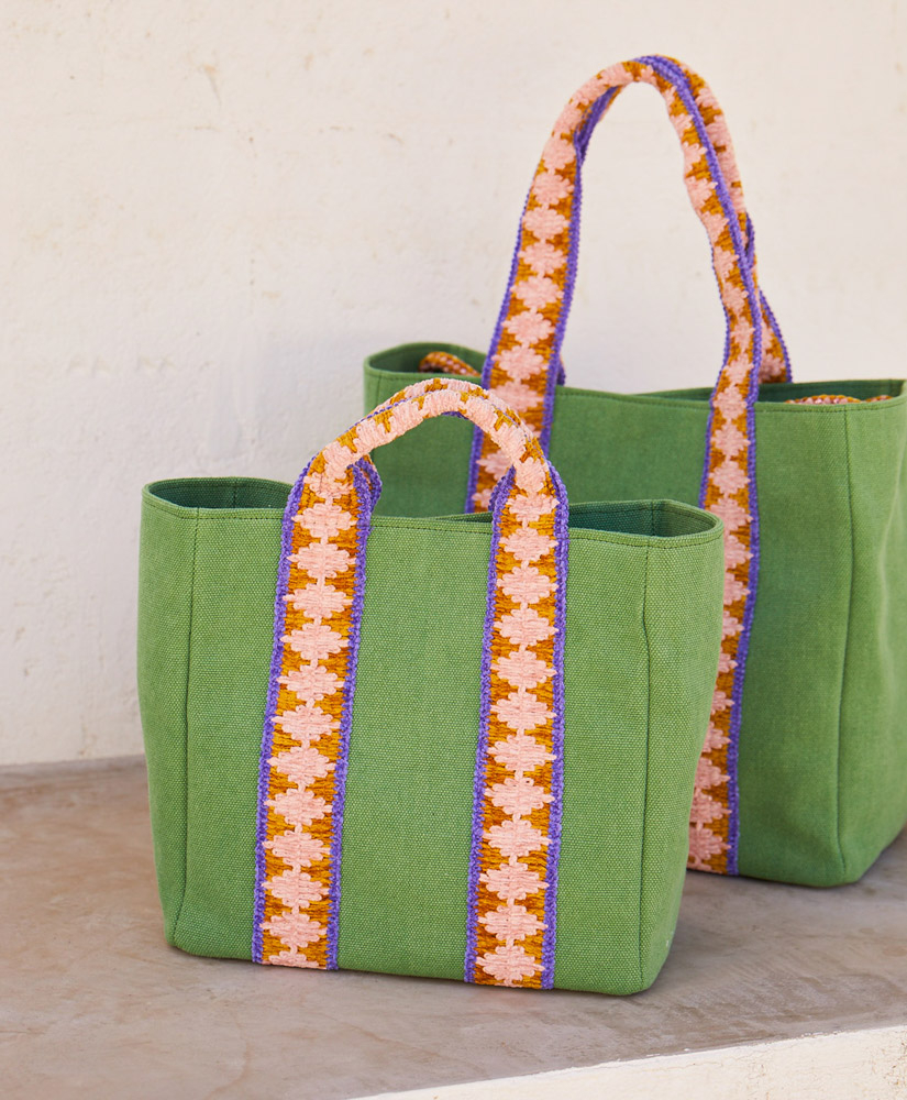 BORSA SUNDAY IN CANVAS - BEIGE - Momonì