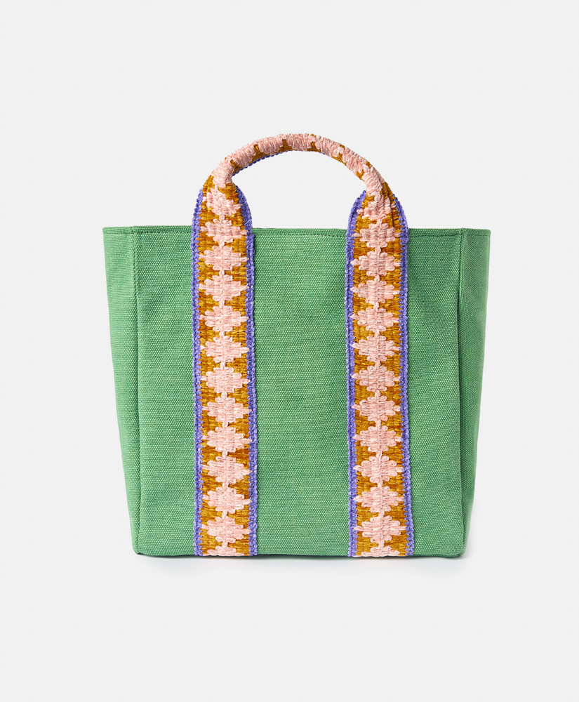 BORSA SUNDAY IN CANVAS - BEIGE - Momonì