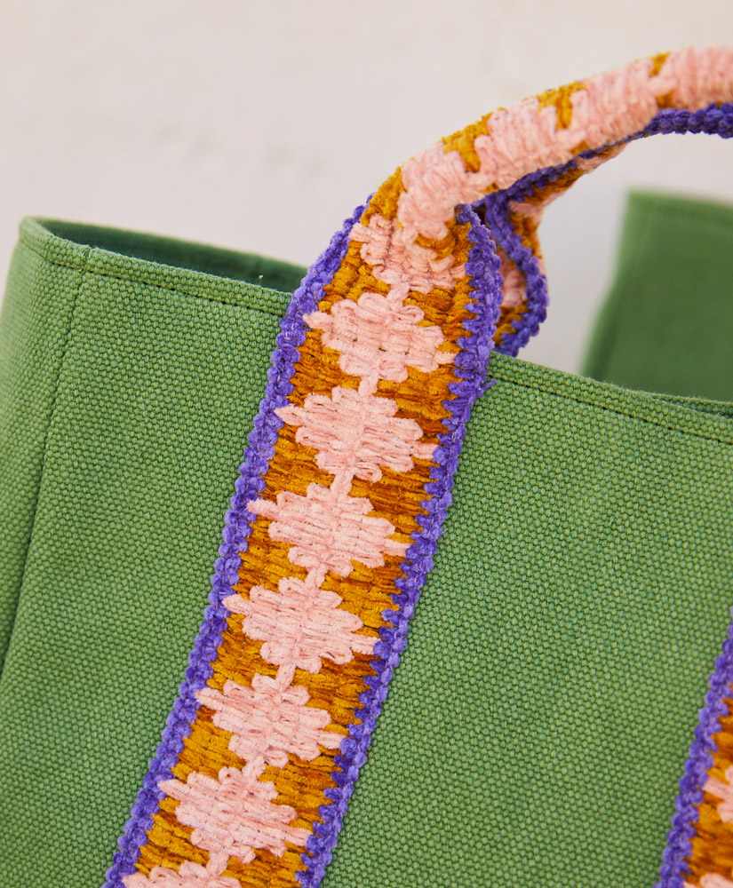BORSA SUNDAY IN CANVAS - BEIGE - Momonì