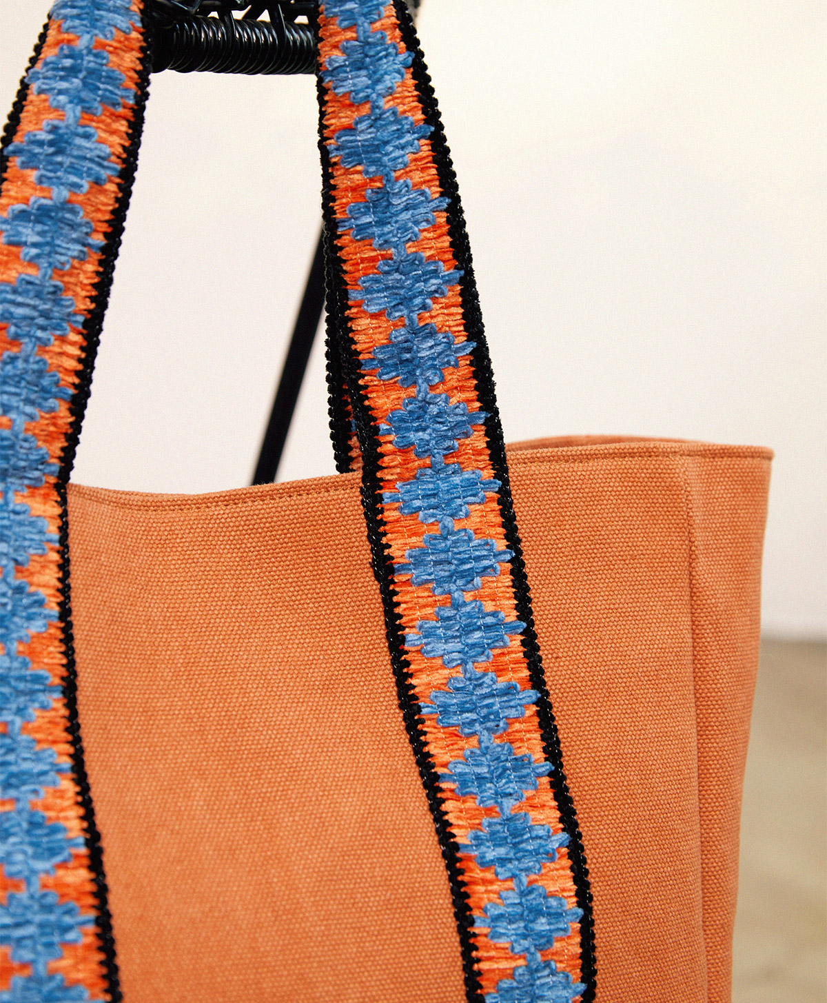 SUNDAY CANVAS BAG - BRICK - Momonì