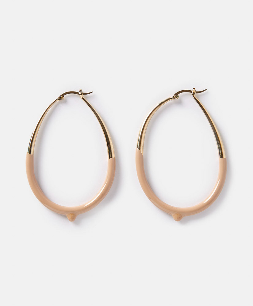BOUCLES D'OREILLE AALIYAH DIP-DYE -  TURQUOISE - Momonì
