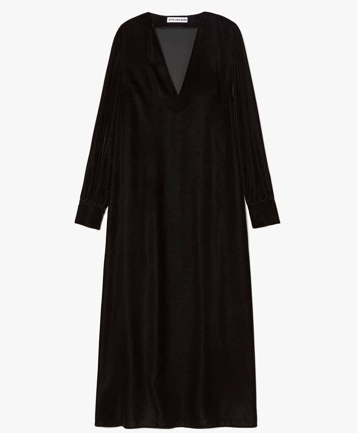 NEW ZAVINA VELVET DRESS - BLACK - Momonì