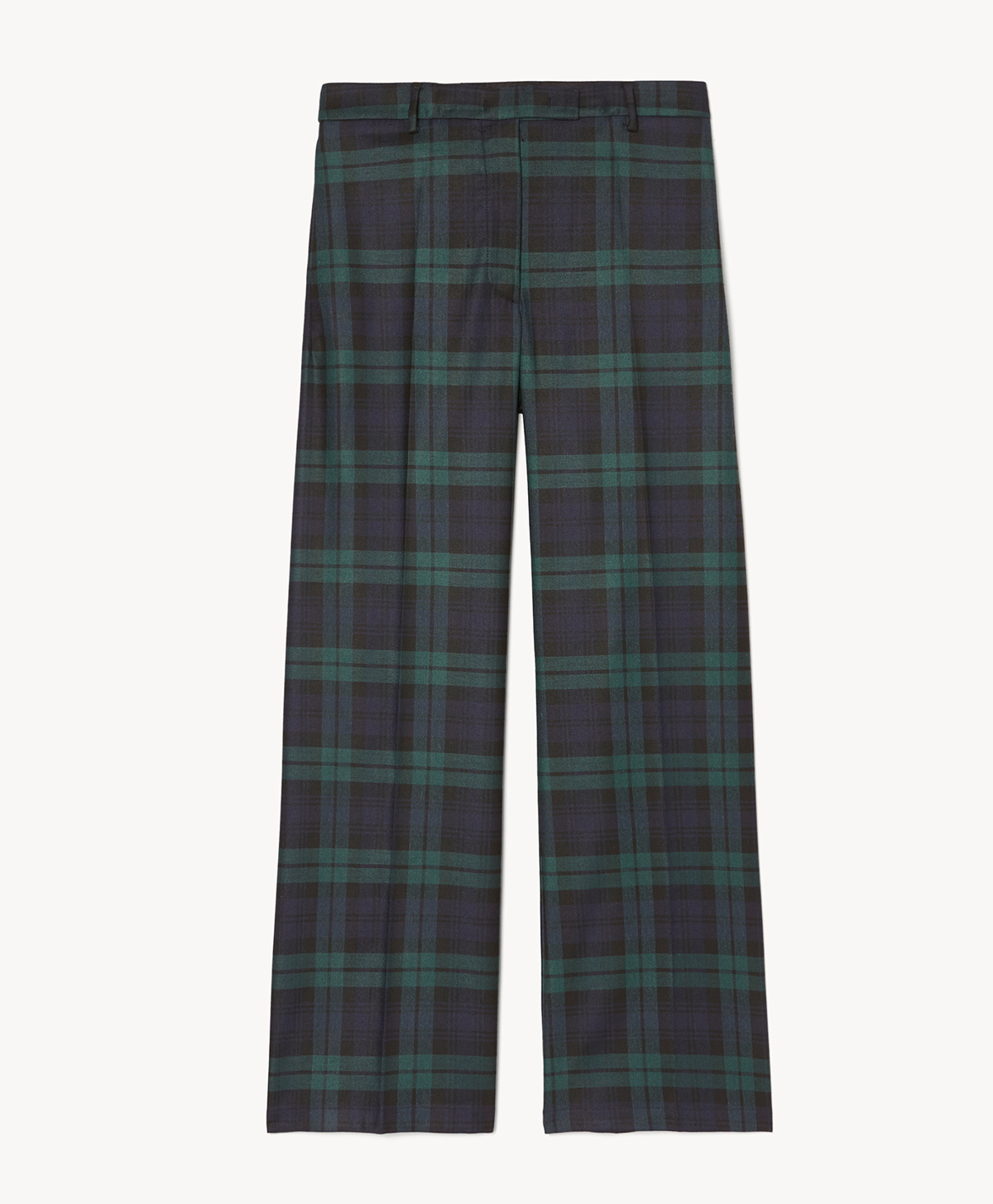 PANTALONE TAMARINDO IN TARTAN - BLU/VERDE - Momonì