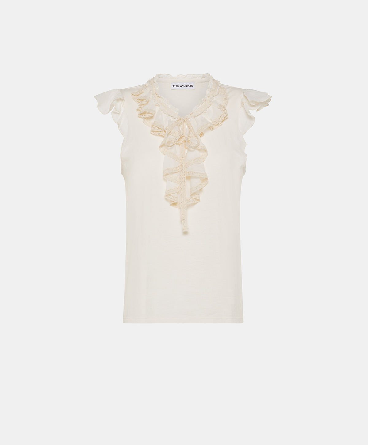 PEPE COTTON JERSEY TSHIRT - CREAM - Momonì