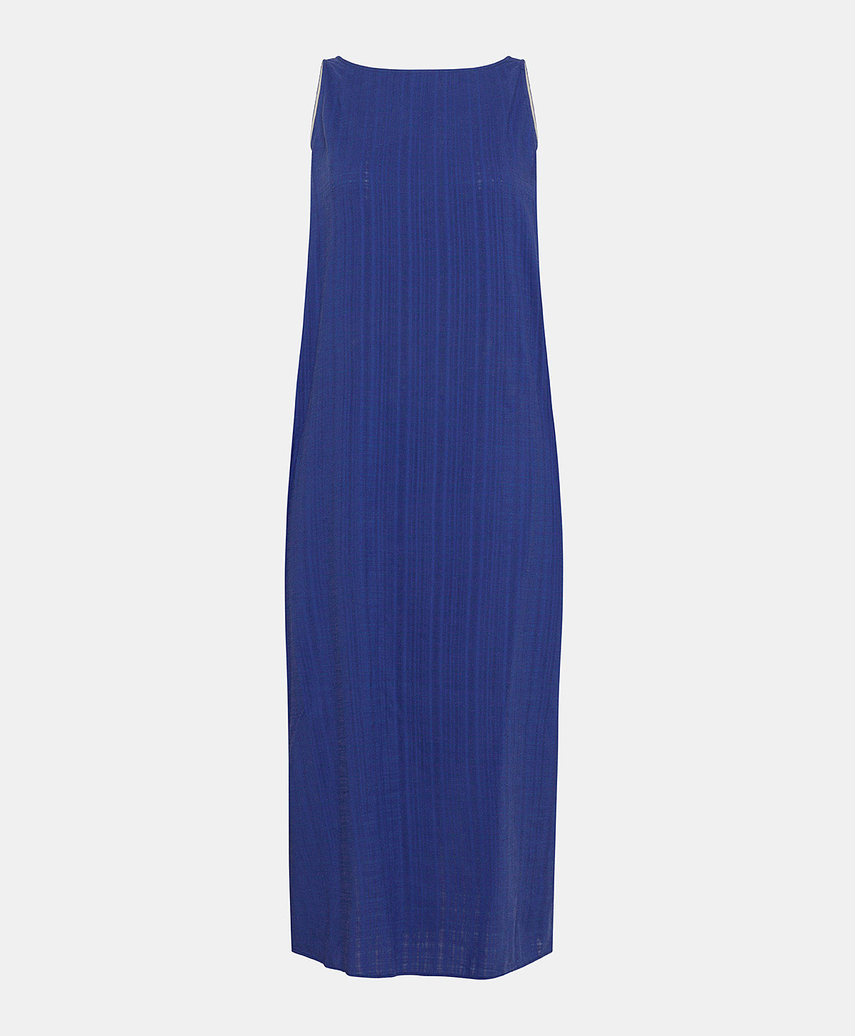 CATARIA DRESS IN GAUZE - BLUE - Momonì