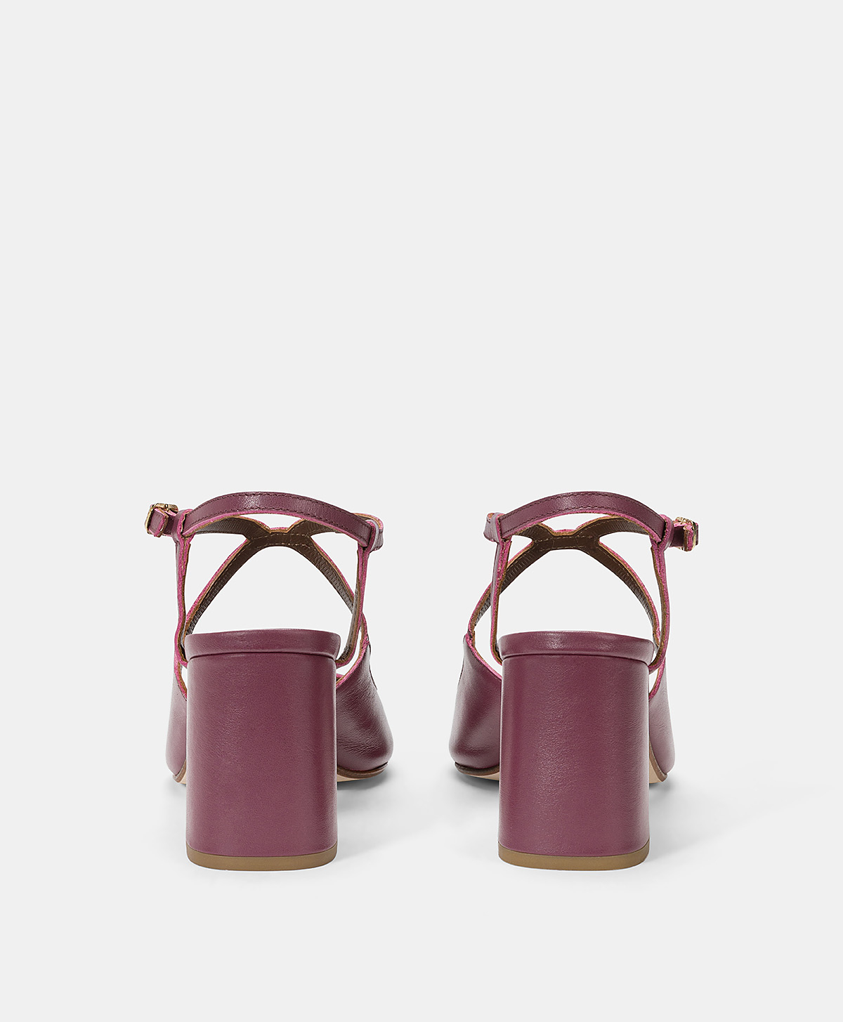 ZURLETTO SANDALS IN NAPPA LEATHER - CYCLAMEN - Momonì