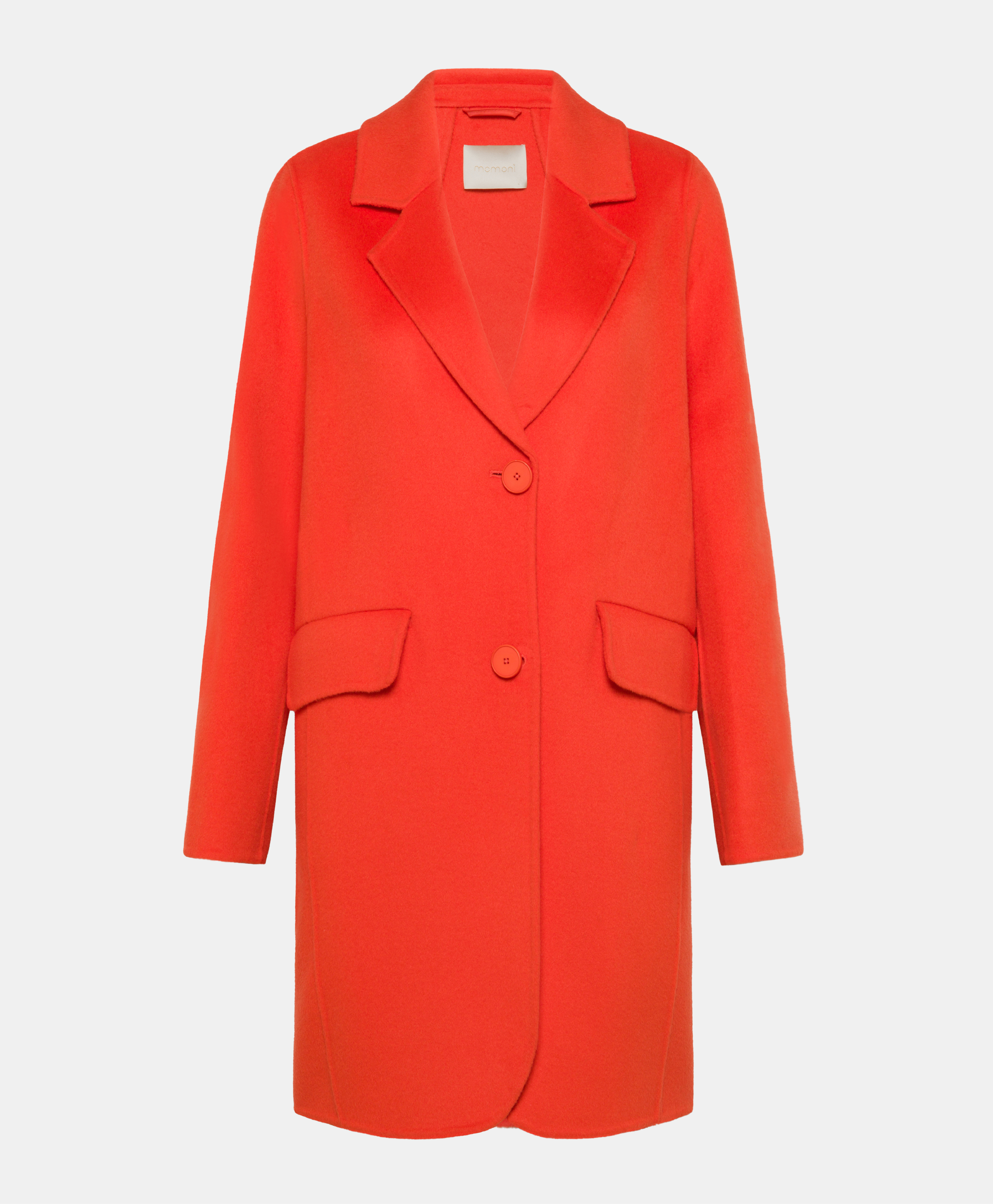 MANTEAU POMERANIA EN PANNE DOUBLE - PAPRIKA - Momonì