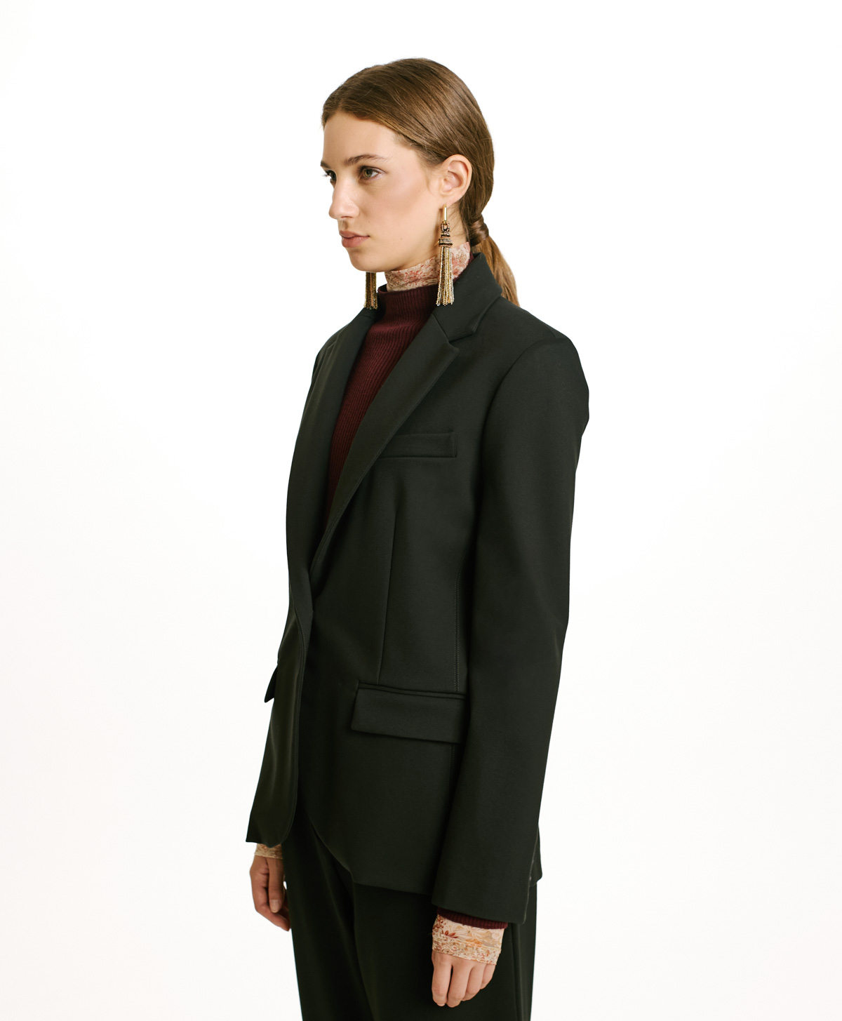 VESTE HAKAMA AU POINT MILAN - FORÊT - Momonì