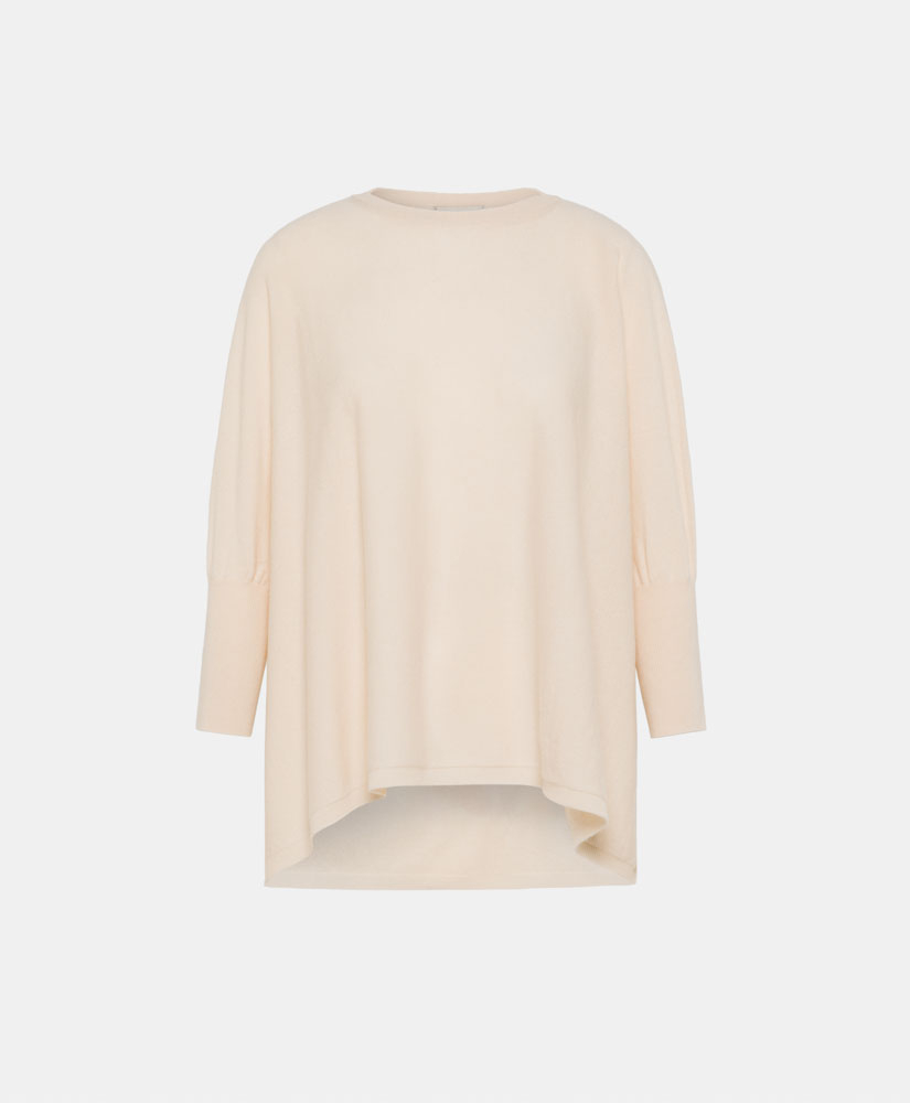 FURAI SWEATER IN CASHMERE - CREAM - Momonì