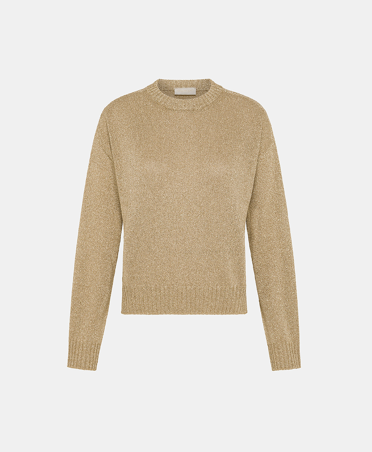 KARASU LUREX SWEATER - GOLD - Momonì