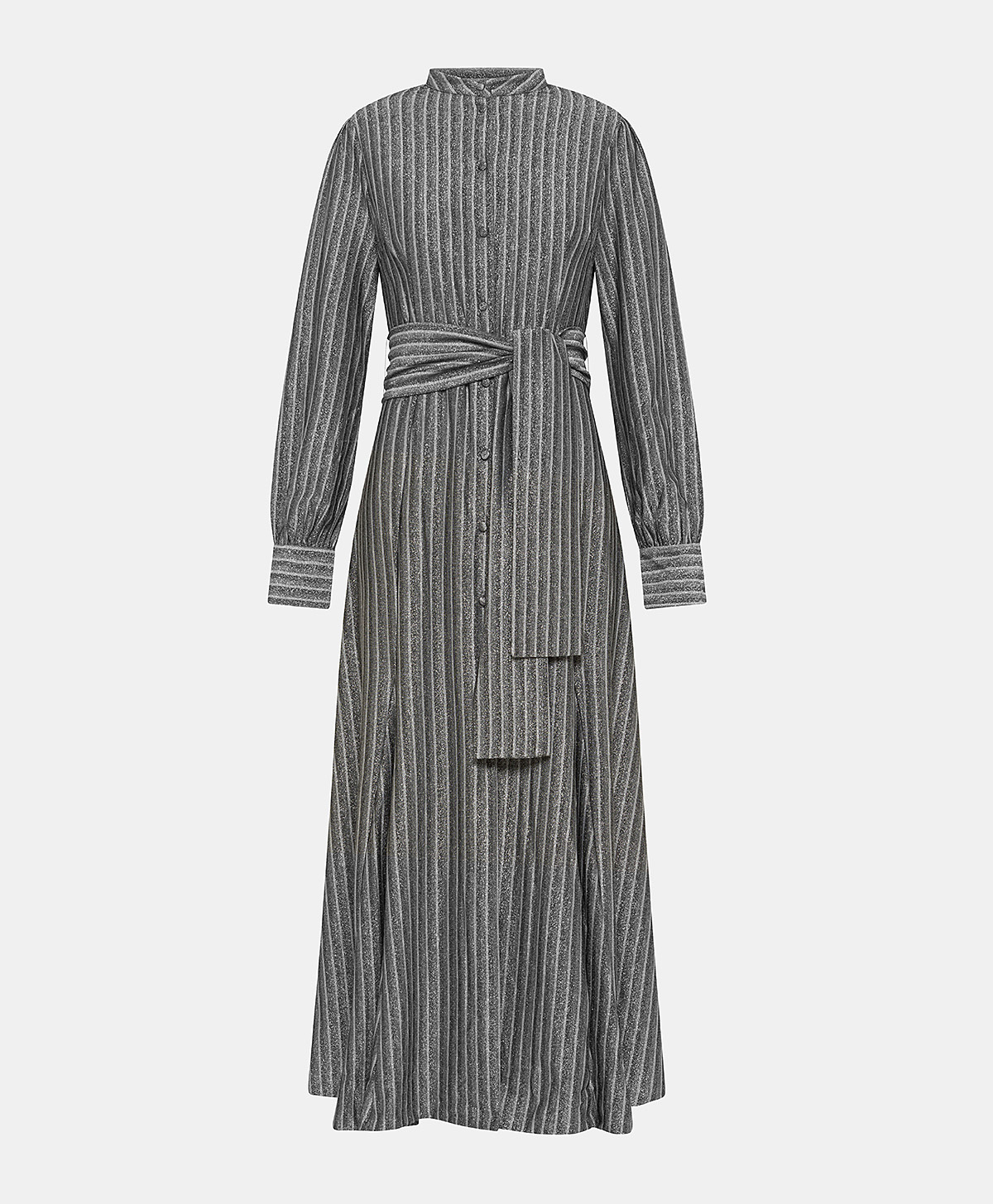 ROBE CONSTANT EN JERSEY LUREX - GRIS MULTICOLORE - Momonì