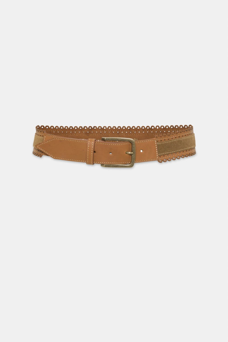 CEINTURE VERBENA EN DAIM - Momonì