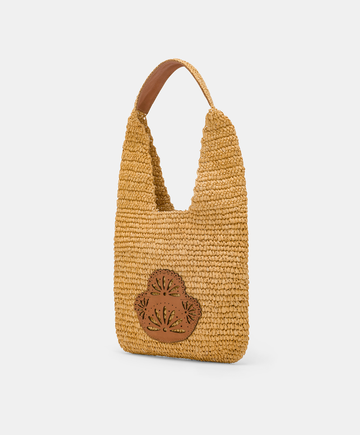 CLEOME WOVEN RAFFIA BAG - NATURAL - Momonì