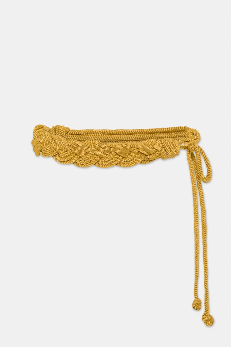 MARGARITA CORD BELT - GOLD - Momonì