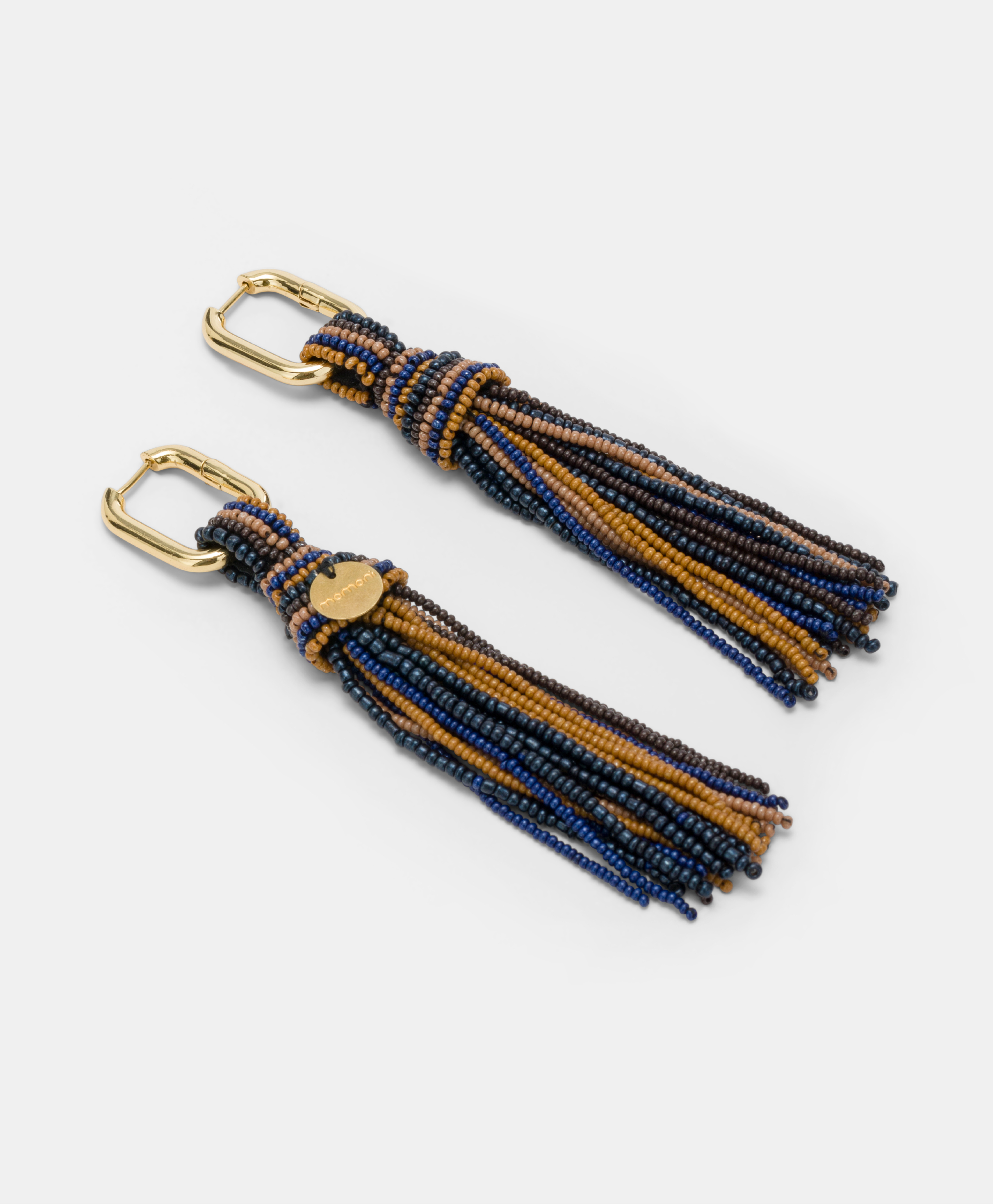 BIJOUX TEMAKI CON PERLINE O PERLE-BLU NAVY MULTICOLORE - Momonì